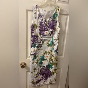 White Floral Dress